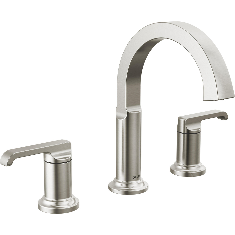 Delta 35588-SS-PR-DST Tetra Two Handle Widespread Bathroom Faucet Stainless