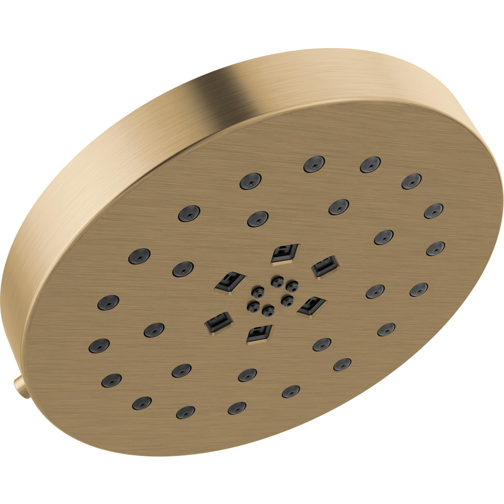 Delta 52488-CZ-PR H2Okinetic 4-Setting Shower Head With Ultrasoak Champagne Bronze