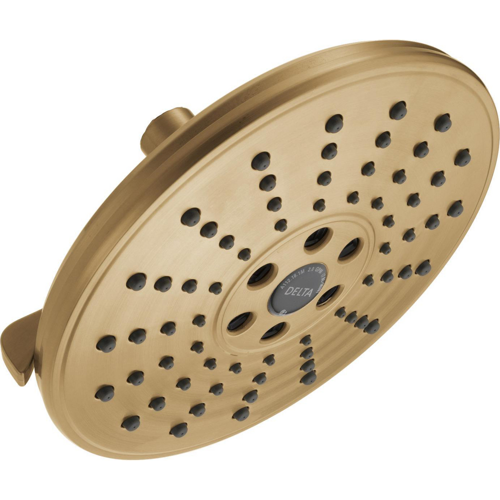 Delta 52688-CZ-PR H2O Shower Head 1.75 GPM 3-Setting Champagne Bronze