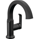 Delta 588SH-BL-DST Tetra Single Handle Bathroom Faucet Matte Black