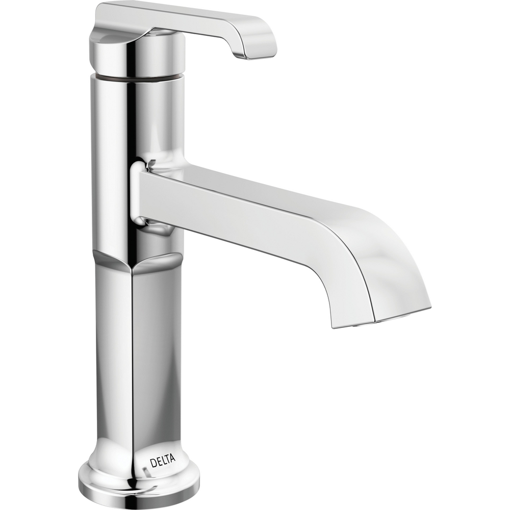 Delta 589-PR-DST Tetra Single Handle Bathroom Faucet Chrome