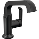 Delta 589SH-BL-DST Tetra Single Handle Bathroom Faucet Matte Black