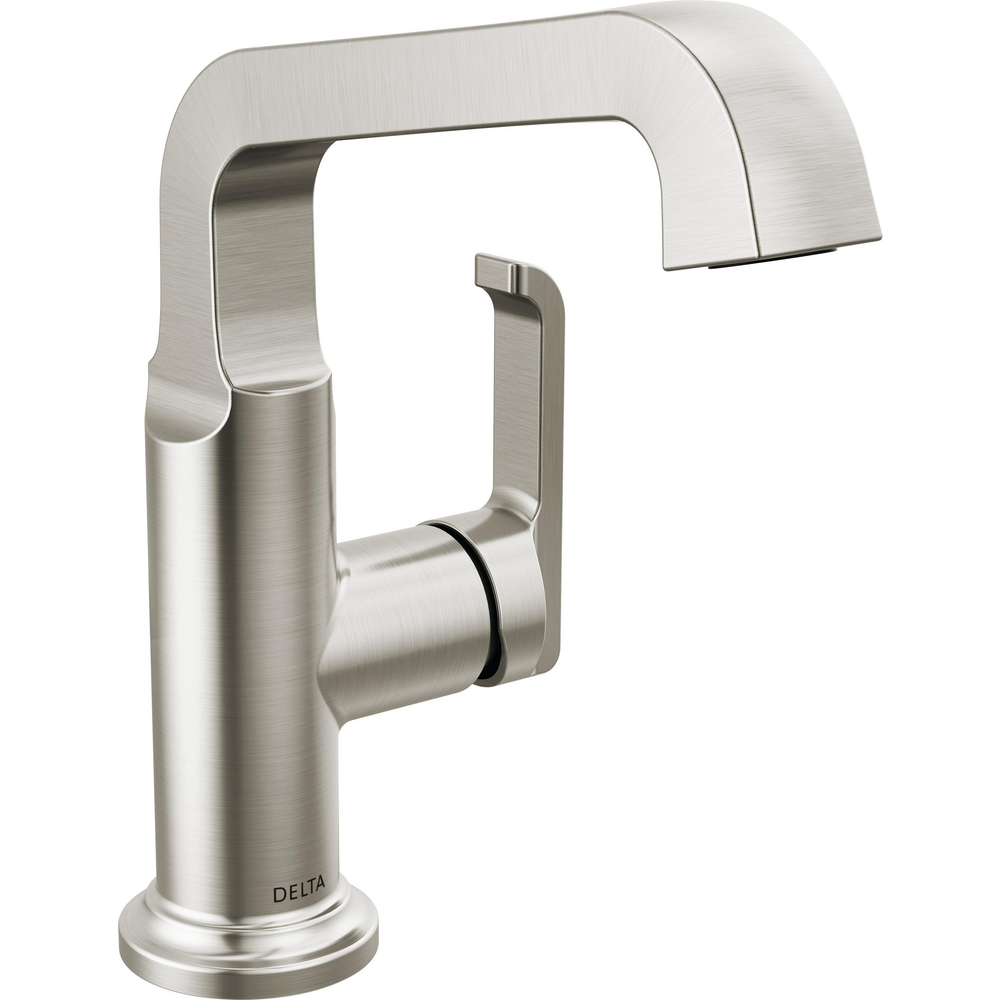 Delta 689-SS-PR-DST Tetra Single Handle Mid-Height Vessel Bathroom Stainless