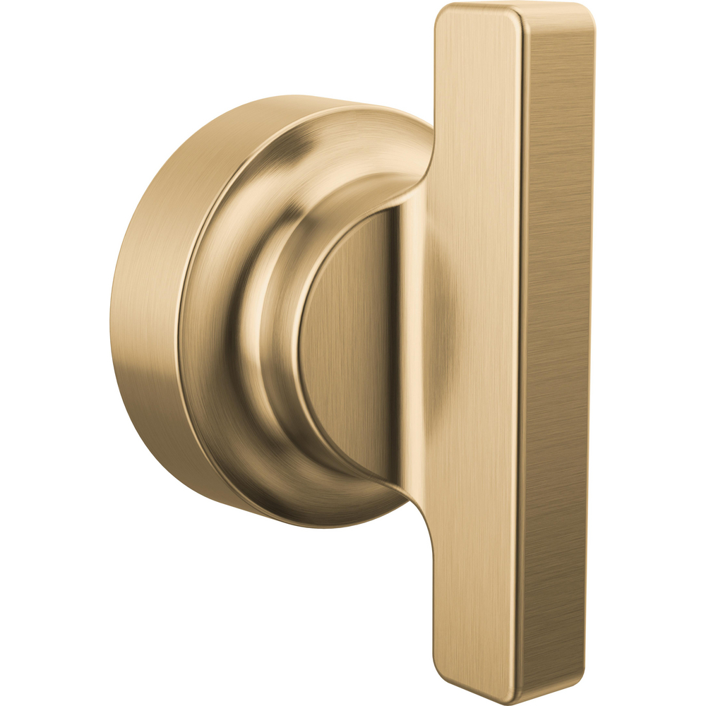 Delta H587CZ-PR Tetra Floor Mount Tub Filler Handle T-Lever Champagne Bronze