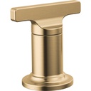 Delta H590CZ-PR Tetra Roman Tub Handles T-Lever Champagne Bronze
