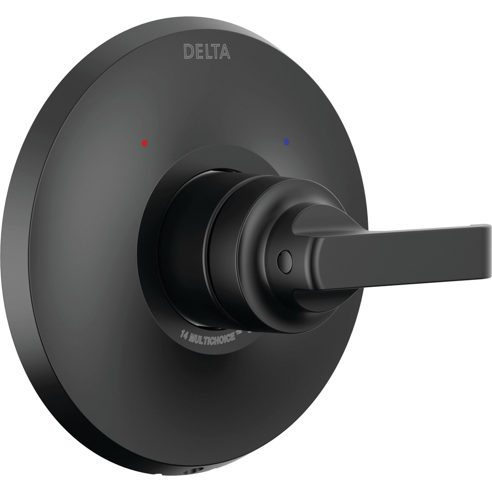 Delta T14089-BL Tetra 14 Series Valve Only Trim Matte Black