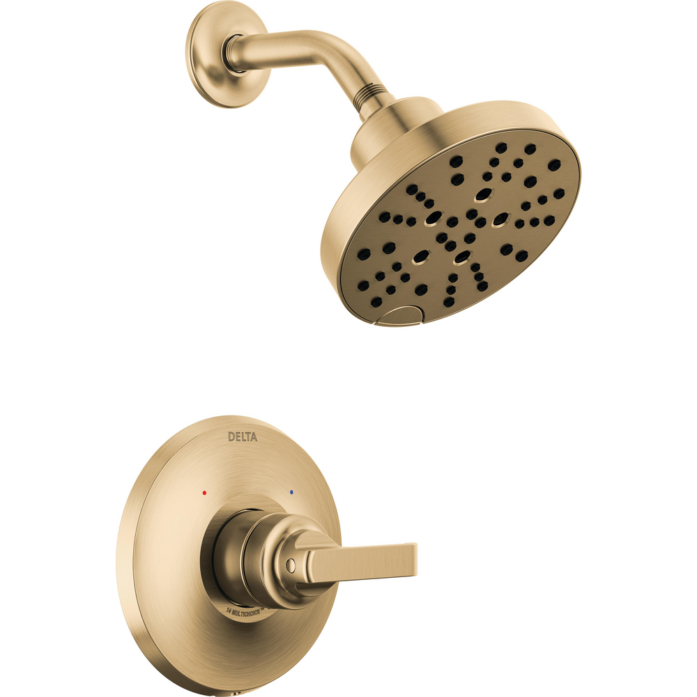 Delta T14289-CZ-PR Tetra Monitor 14 Series Shower Trim Lumicoat Champagne Bronze