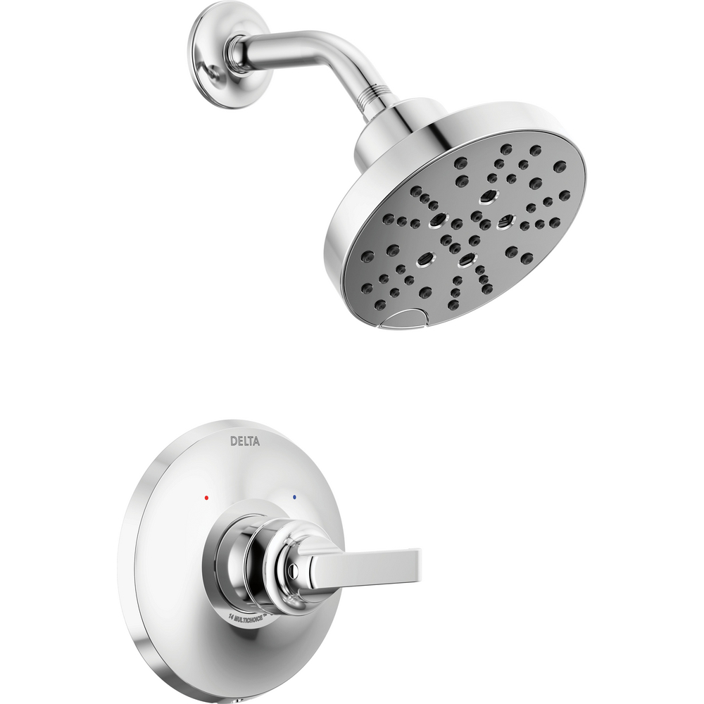 Delta T14289-PR Tetra Monitor 14 Series Shower Trim Lumicoat Chrome