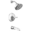 Delta T14489-PR Tetra 14 Series Tub Shower Trim Lumicoat Chrome