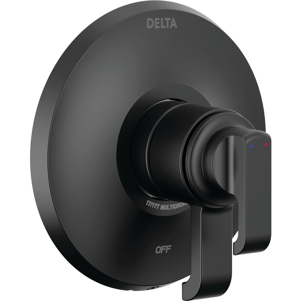 Delta T17089-BL Tetra 17 Series Valve Only Trim Matte Black