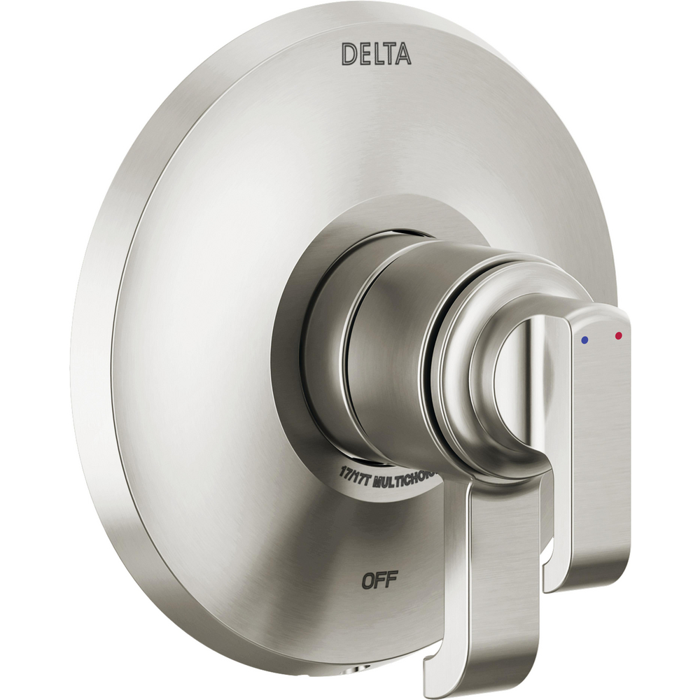Delta T17089-SS-PR Tetra 17 Series Valve Only Trim Lumicoat Stainless