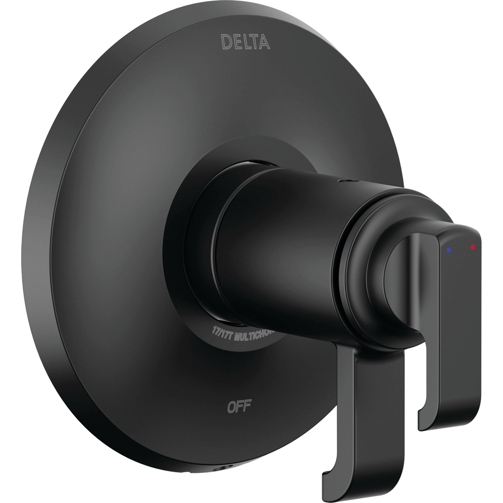 Delta T17T089-BL Tetra 17T Series Valve Only Matte Black