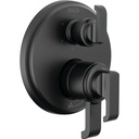 Delta T27989-BL Tetra 17 Series Integrated Diverter Trim Matte Black