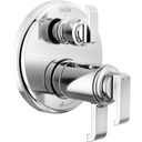 Delta T27T889-PR Tetra 17T Series Integrated Diverter Trim Lumicoat Chrome