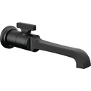 Delta T3589LF-BLWL Tetra Single Handle Wall Mount Bathroom Faucet Matte Black
