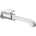 Delta T3589LF-PR-WL Tetra Single Handle Wall Mount Bathroom Faucet Lumicoat Chrome
