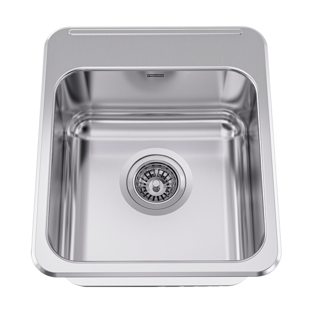 Franke LBS4408P-1 Single Bowl Sink With Ledge Stainless Steel