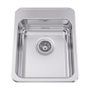 Franke ALBS6406P-1 Single Sink With Ledge 18 Gauge Stainless Steel