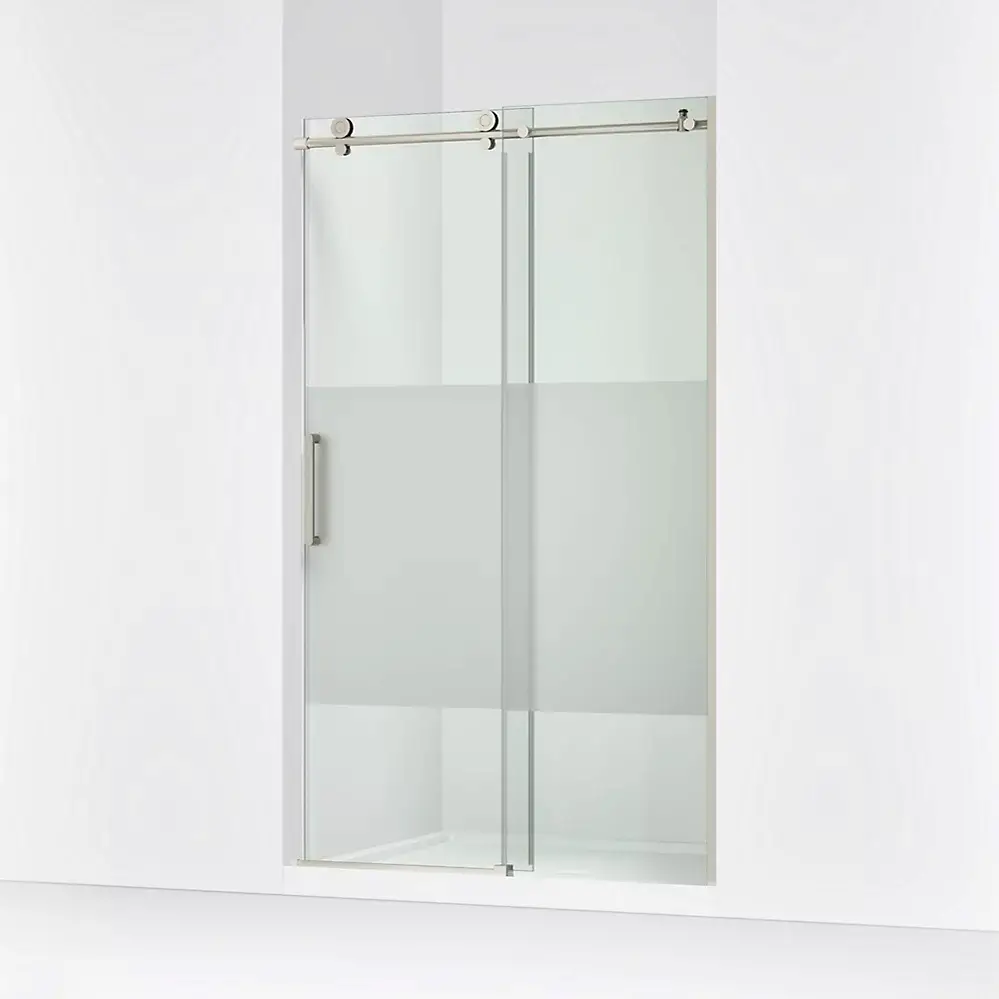 Kohler 701695-G81-BNK Composed 78" H Sliding Shower Door Anodized Brushed Nickel