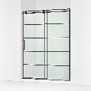 Kohler 701696-G79-BL Composed 78" H Sliding Shower Door Matte Black