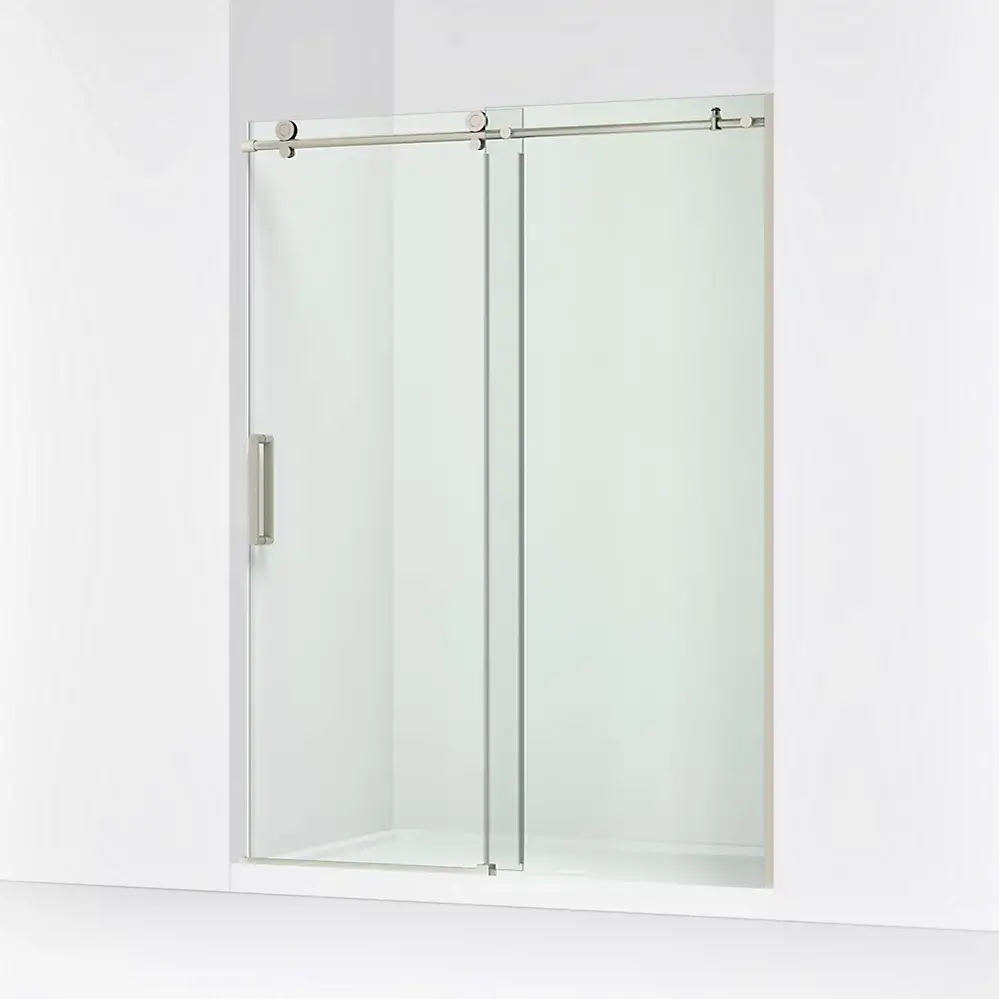 Kohler 701696-L-BNK Composed 78" Sliding Shower Door Anodized Brushed Nickel