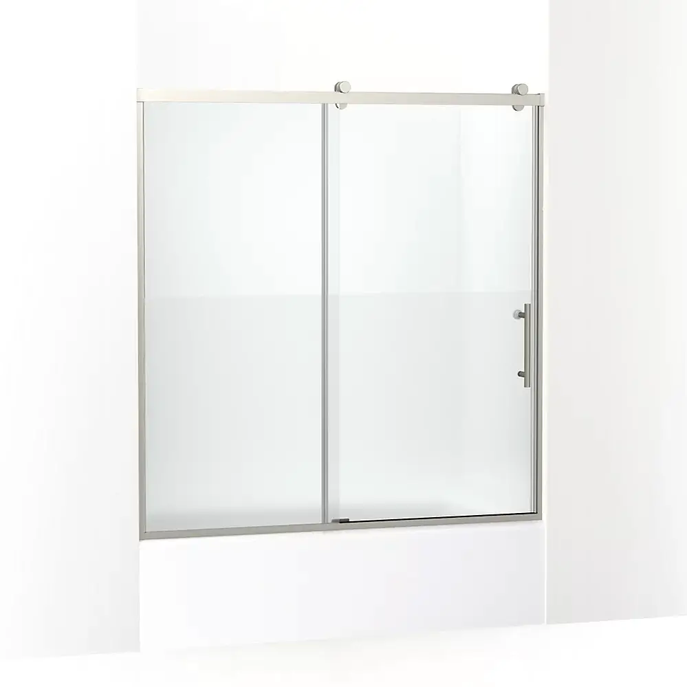Kohler 702253-10G81-BNK Rely 62-1/2" H Sliding Bath Door Anodized Brushed Nickel