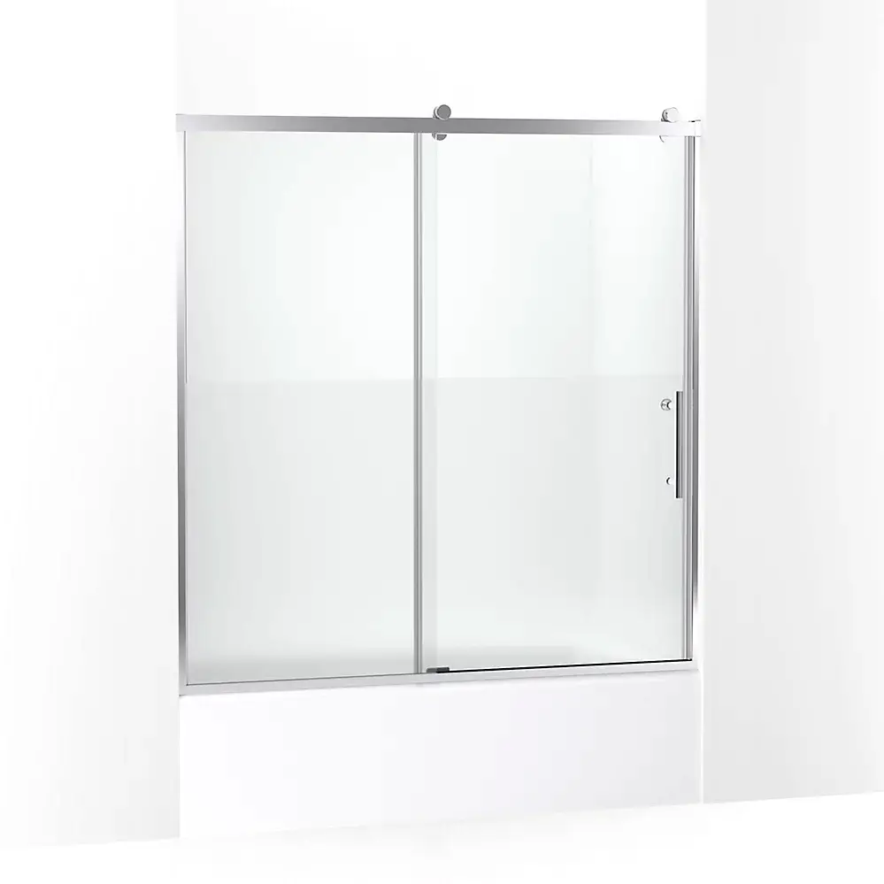 Kohler 702253-10G81-SHP Rely 62-1/2" H Sliding Bath Door Bright Polished Silver