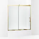 Kohler 702253-10L-2MB Rely 62-1/2" H Sliding Bath Door Vibrant Brushed Moderne Brass