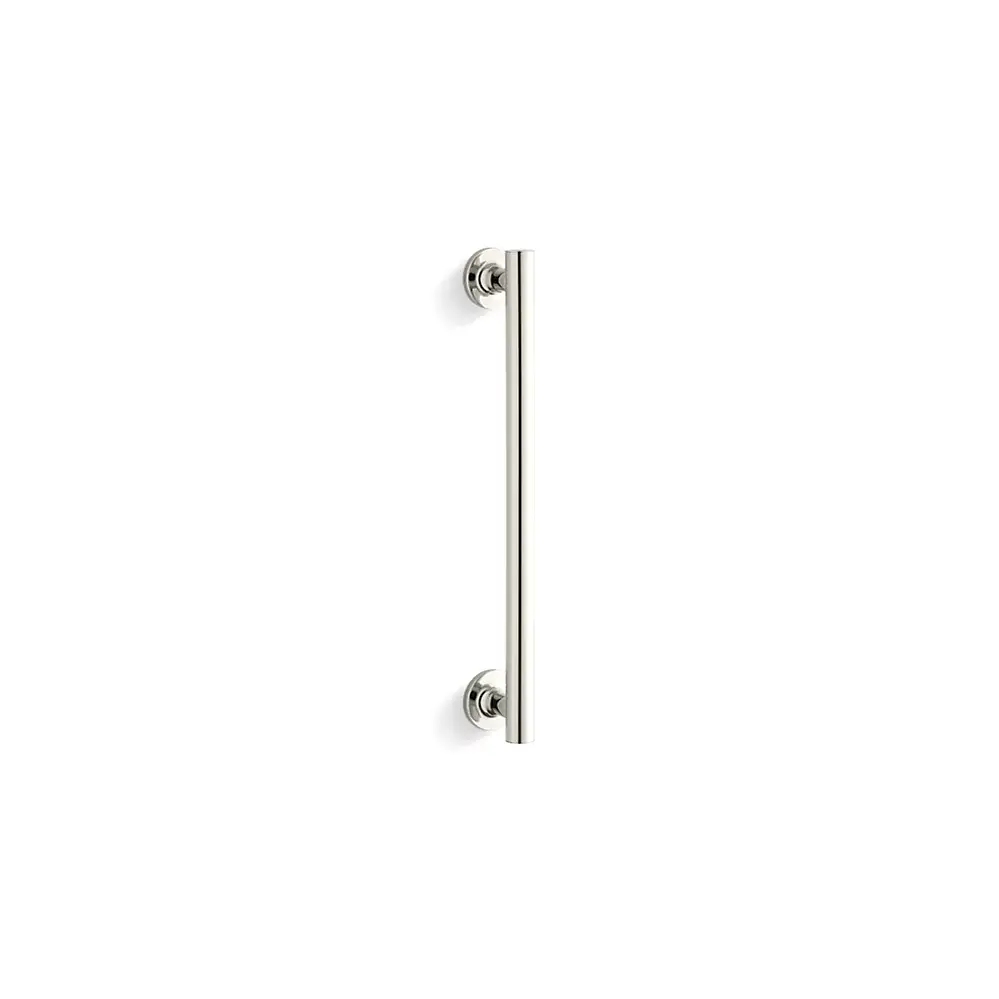 Kohler 705767-SN Purist 14" Pivot Shower Door Handle Vibrant Polished Nickel