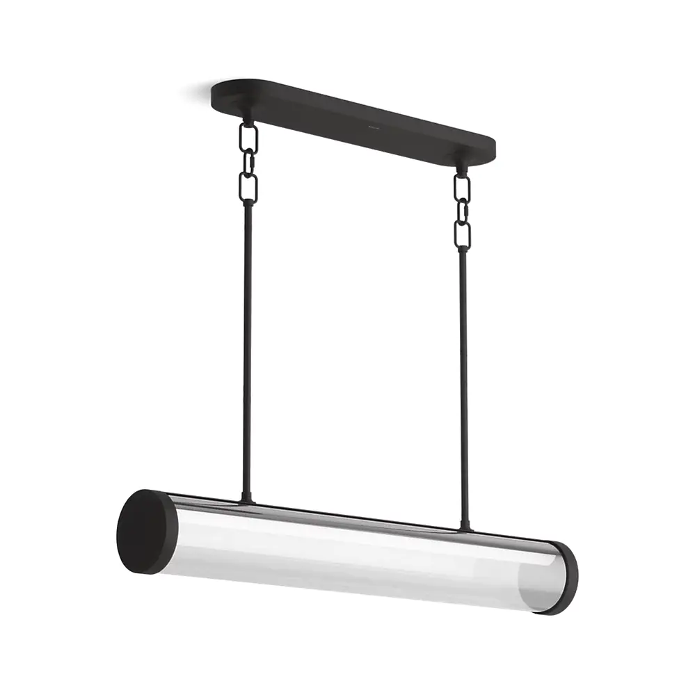 Kohler 27267-CHLED-BLL Purist 34" LED Linear Chandelier Matte Black