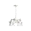 Kohler 31759-CH08-SNL Riff 35" 8 Light Chandelier Polished Nickel