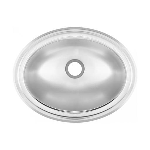 [FRA-V1114-5] Franke V1114-5 Vanity Basin No Ledge 18 Gauge Stainless Steel