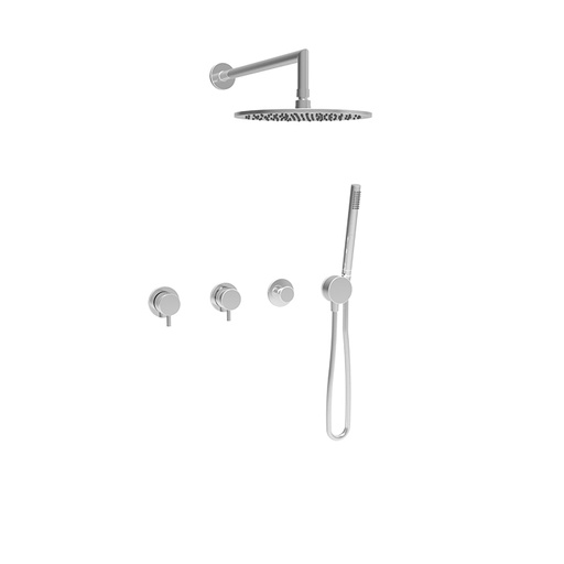 [BAR-PRO-3302-66-CC] Baril PRO-3302-66-CC Zip B66 Complete Thermostatic Shower Kit Chrome