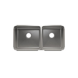 [JUL-003281] Julien 003281 Classic Sink Undermount Double L18X16X8 R15X16X8