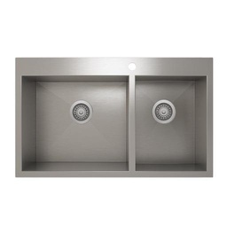 [PROC-IH0-TR-33209] Prochef IH0-TR-33209 Proinox H0 Collection Topmount Sink With Double Bowl