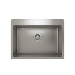 [PROC-IH75-TS-27209] Prochef IH75-TS-27209 Proinox H75 Collection Topmount Sink With Single Bowl