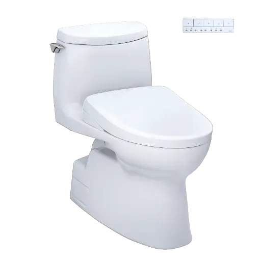 [TOTO-MW6144726CUFG#01] TOTO MW6144726CUFG#01 Carlyle II Washlet+ S7 One Piece Toilet Cotton