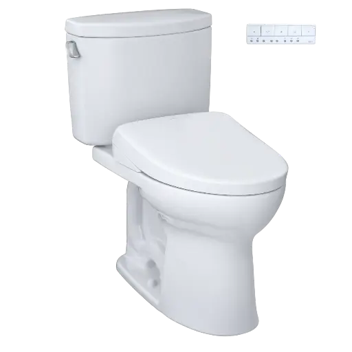 [TOTO-MW4544736CEFG#01] TOTO MW4544736CEFG#01 Drake II Washlet+ S7A Two Piece Toilet Cotton