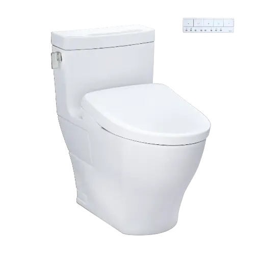 [TOTO-MW6244736CEFGA#01] TOTO MW6244736CEFGA#01 Legato Washlet+ S7A One Piece Toilet Cotton
