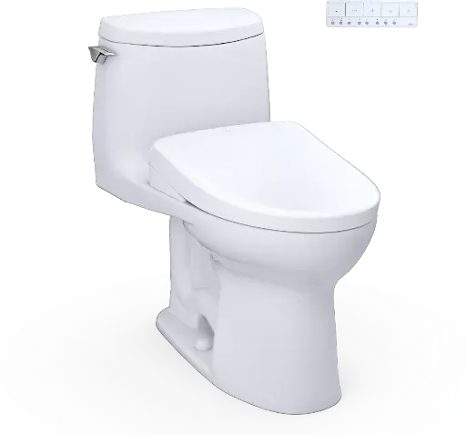 [TOTO-MW6044736CUFG#01] TOTO MW6044736CUFG#01 Ultramax II 1G Washlet+ S7A One Piece Toilet Cotton