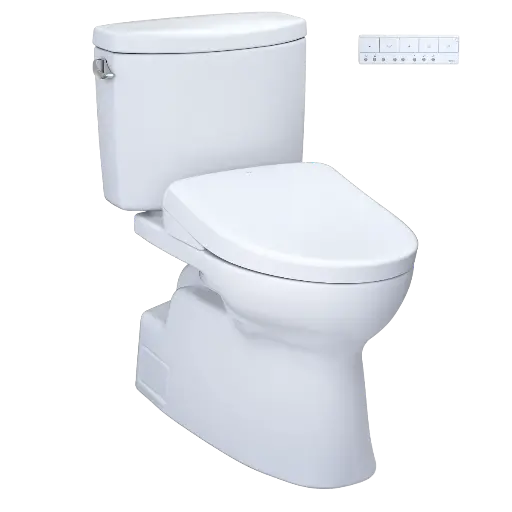 [TOTO-MW4744736CEFG#01] TOTO MW4744736CEFG#01 Vespin II Washlet+ S7A Two Piece Toilet Cotton