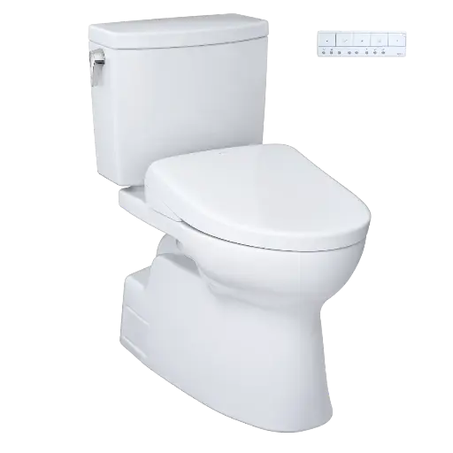 [TOTO-MW4744736CUFG#01] TOTO MW4744736CUFG#01 Vespin®II Washlet+ S7A Two Piece Toilet Cotton