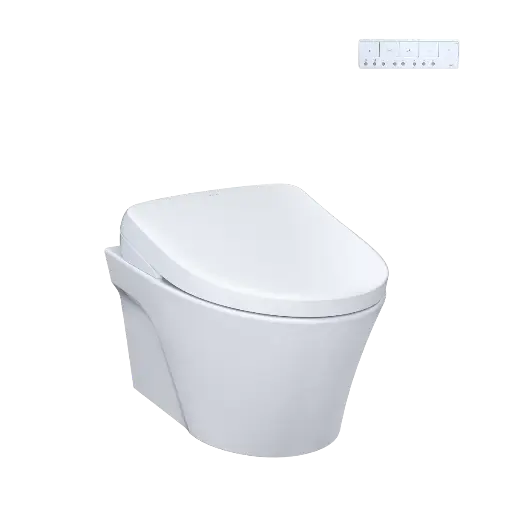 [TOTO-CWT4264726CMFG#MS] TOTO CWT4264726CMFG#MS S7 Wall Hung Toilet With Washlet Cotton