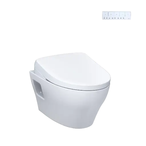 [TOTO-CWT4284726CMFG#MS] TOTO CWT4284726CMFG#MS S7 Wall Hung Toilet With Washlet Cotton