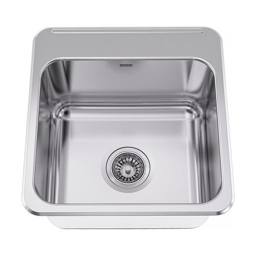 [FRA-LBS4610-316P-1] Franke LBS4610-316P-1 Type 316 Topmount Single Sink Stainless Steel