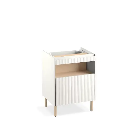[KOH-32161-0] Kohler 32161-0 Spacity 22-3/4" Wall Hung Bathroom Vanity Cabinet White