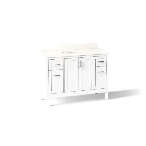 [KOH-39606-ASB-0] Kohler 39606-ASB-0 Hadron 48" Bathroom Vanity Cabinet With Sink White