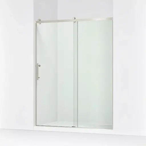 [KOH-709079-10L-BNK] Kohler 709079-10L-BNK Rely 77" H Sliding Glass Shower Door Anodized Brushed Nickel