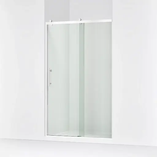 [KOH-709080-10L-SHP] Kohler 709080-10L-SHP Rely 77" H Sliding Glass Shower Door Bright Polished Silver