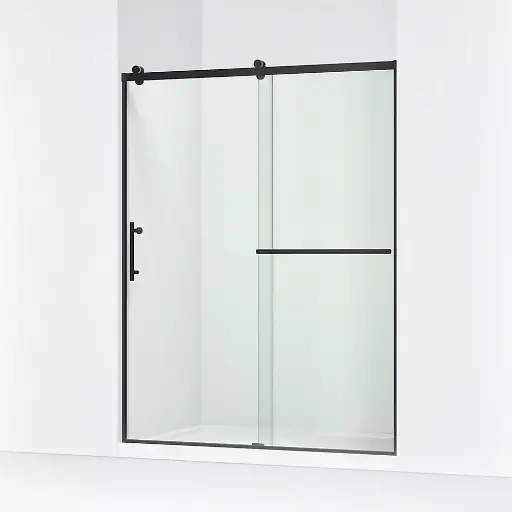 [KOH-709081-10L-BL] Kohler 709081-10L-BL Rely 77" H Sliding Glass Shower Door Matte Black